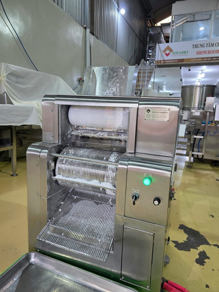 Nút điều khiển máy vo viên trân châu tự động công nghiệp Tech Garden dễ sử dụng