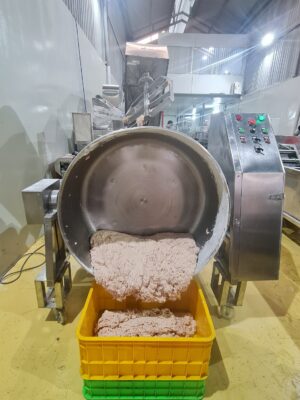 Quết chả tự động nâng hạ