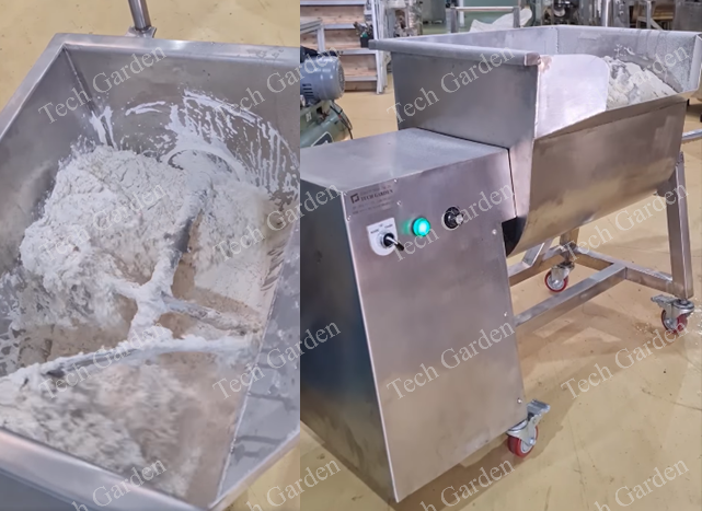 Water powder mixer