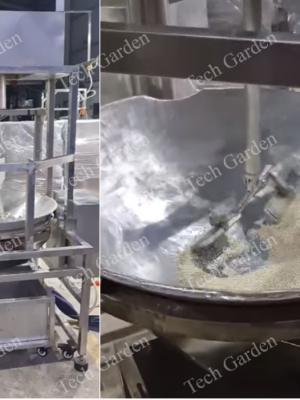 Automatic roasting machine