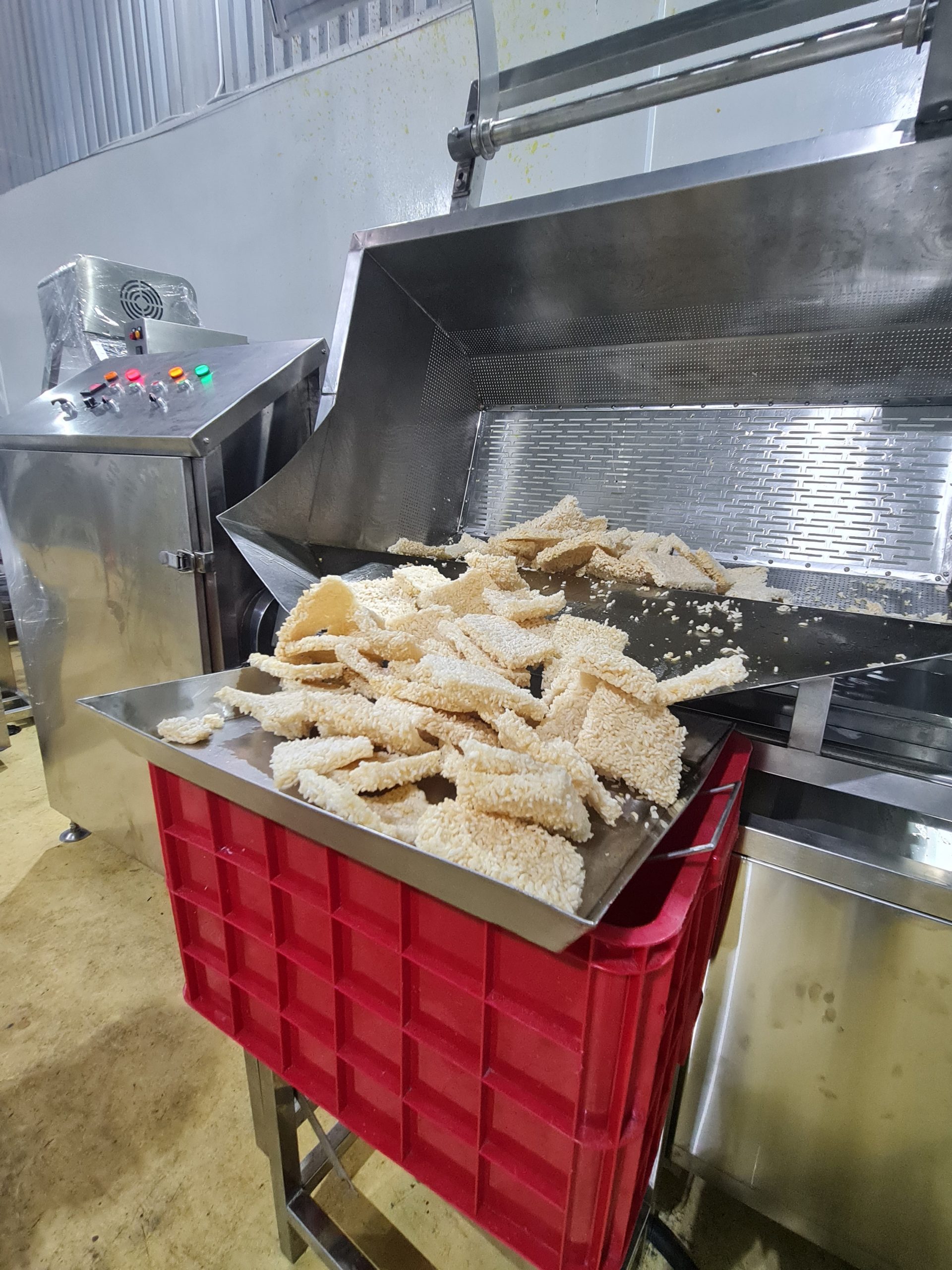 Automatic Frying Scorched Rice Machine