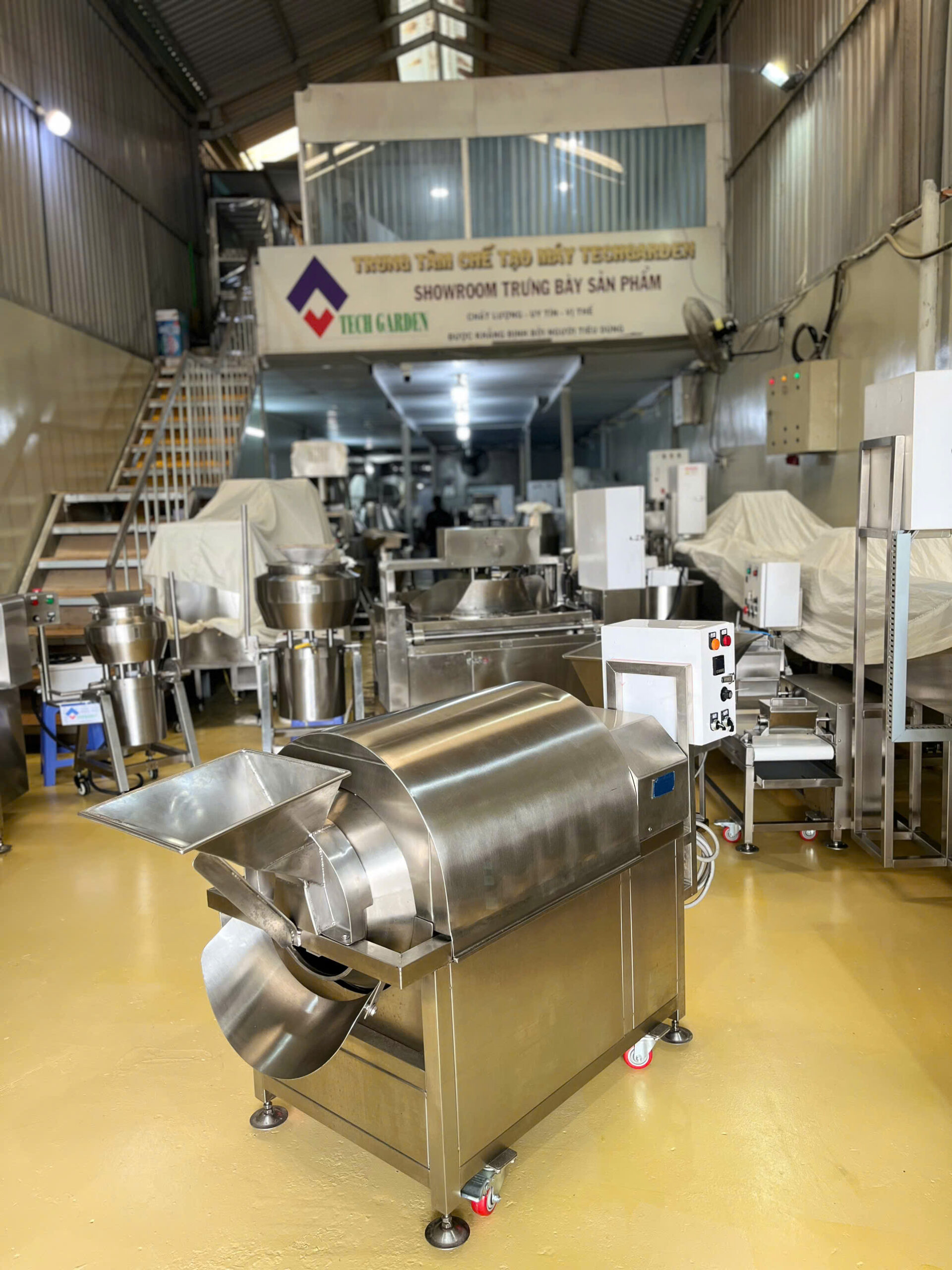 Máy Rang Lồng Quay - Ảnh 6