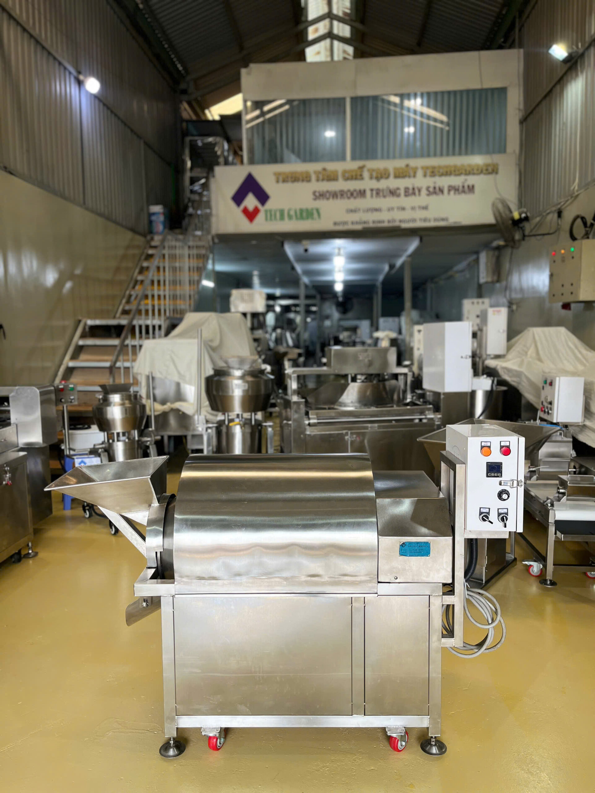 Máy Rang Lồng Quay - Ảnh 5