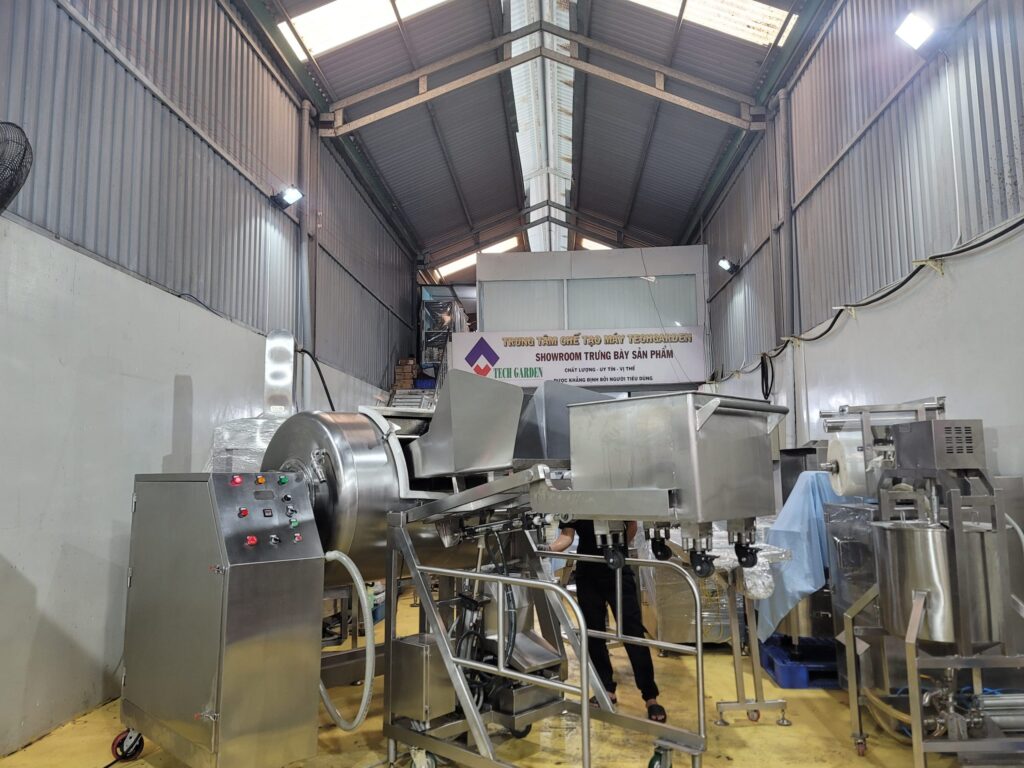 Máy trộn chân không