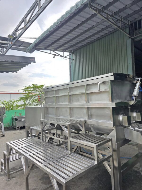 Máy Trộn Thực Phẩm Công Suất Lớn - 1,5 Tấn/mẻ